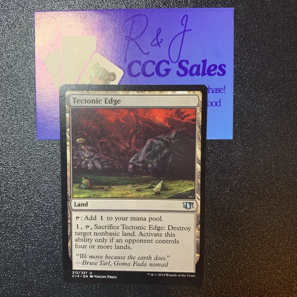 MTG - Tectonic Edge - Commander 2014 - Near Mint - Image 1 of 2