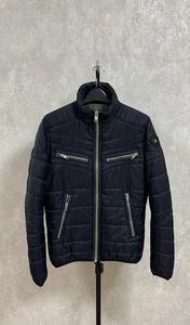 Diesel Black Puffer Zip Jacket Men’s Size S - Picture 1 of 13