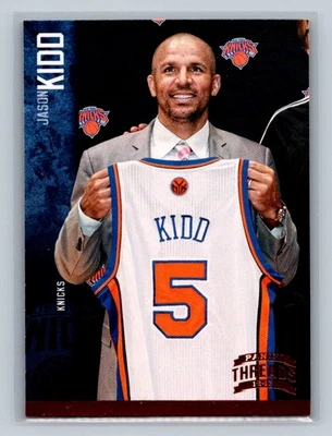 Panini Threads #27 2012 Jason Kidd New York Knicks Foto 1 de 2