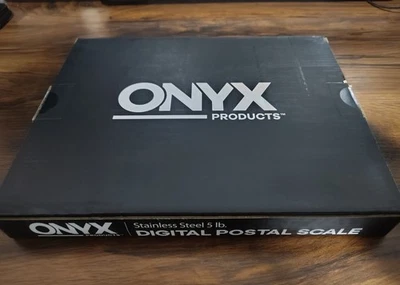 BRAND NEW - ONYX Stainless Steel 5 lb Digital Postal Scale USB Connect - Unused - Image 1 of 4