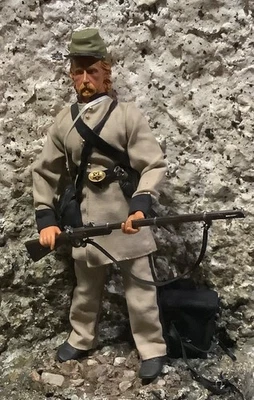 1/6 Civil War Sideshow/Custom 1st Texas Confederate Infantry Gettysburg 1863 - Image 1 of 4