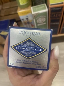 l'occitane immortelle precious NIGHT cream 50ml 1.7 Oz - Picture 1 of 2