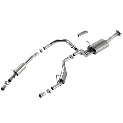 Borla 141030 Kit de sistema de escape trasero de acero inoxidable tipo S para 2025 RAM 1500 3,0 L Foto 1 de 4