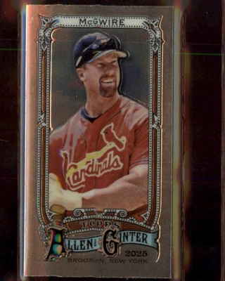 Mark Mcgwire - 2025 Topps Allen & Ginter хром мини # кардиналы - Изображение 1 из 2