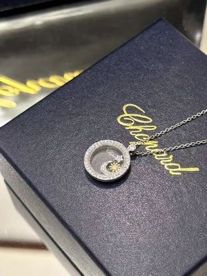 Collar para mujer Chopard Happy Diamonds Sun Moon Star colgante Foto 1 de 4