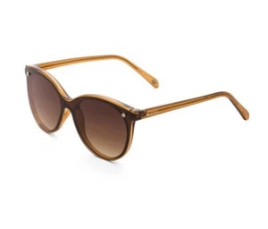 Fossil 99mm Oversized Brown Sunglasses, Summer UV Protection Sunglasses - Picture 1 of 2