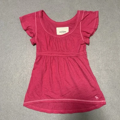 Vintage Y2K Abercrombie Bella Swan Babydoll Cami Top Size S Pink - Image 1 of 4