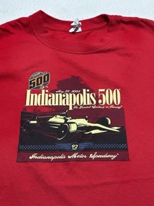 92 Running Indy 500 May 25 2008 T-Shirt Size Large Indianapolis Motor Speedway - Picture 1 of 7