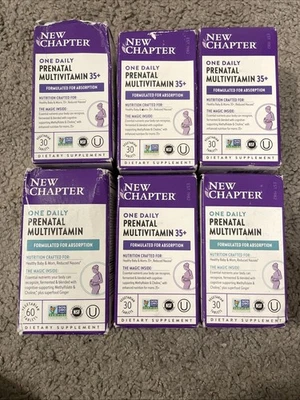 LOTE 6 Nuevo Capítulo Uno Diario Prental Multivitamínico Suplemento Sellado Exp 1/2026+ Foto 1 de 2