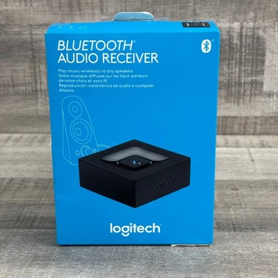 Logitech Bluetooth Audio Adapter Receiver for Wireless Streaming 980-000910 - Image 1 of 4