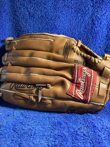Guante de béisbol juvenil Rawlings de 10 pulgadas para diestros marrón modelo Fastback - Imagen 1 de 10