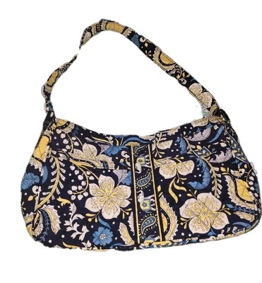 Vera Bradley Cartera Ellie Azul Mini Frannie Retirado Pequeño Bolso de Mano Bolso de Hombro Foto 1 de 4