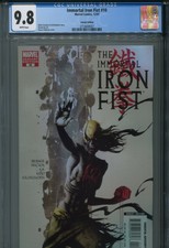 Immortal Iron Fist 10 CGC 9.8 Kaare Andrews Variant Zombie Cover New Avengers