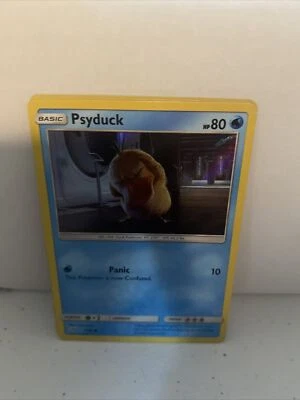 Psyduck 7/18 Detective Pikachu Pokemon Holo Foil Rare Nice! - Image 1 of 2