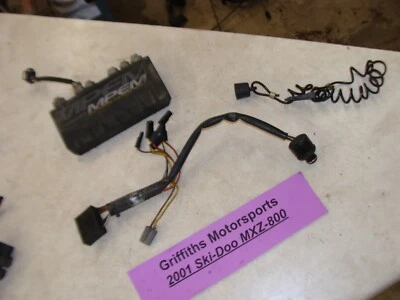 2001 SKI-DOO MXZ 800 ZX chassis mpem DPM w/ dess key ecu brain control module  - Изображение 1 из 4