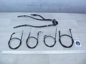 1985 Honda CB650SC Nighthawk H475-1) brake lines throttle choke speedo cable set - Picture 1 of 12
