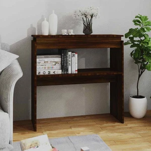 Mesa Consola de Aglomerado 80x30x80cm Recibidor Entrada Multicolor vidaXL - Imagen 1 de 27