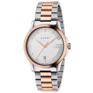 Gucci YA126473 G-Timeless 38MM Women's Two-Tone Stainless Steel Watch - Picture 1 of 1