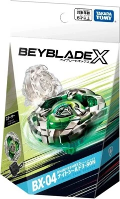 TAKARA TOMY BEYBLADE X BX-04 STARTER NIGHT SHIELD 3-80N XTREME GEAR SPORTS Foto 1 de 4