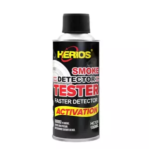 HERIOS Alarma de Incendio Detector de Humo Probador Spray - Prueba Rápida Spray (1 pieza) - Imagen 1 de 9