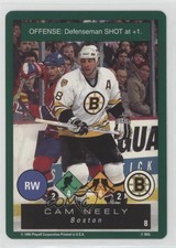 1995-96 Playoff One on One Challenge Cam Neely #8 HOF