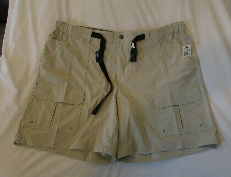 Croft & Barrow Men's Performance Belted Outdoor Cargo Shorts Size 50