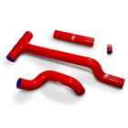 RED Samco Silicon Rad Hoses fit Beta 200 RR 2T Thermostat Bypass 21>23