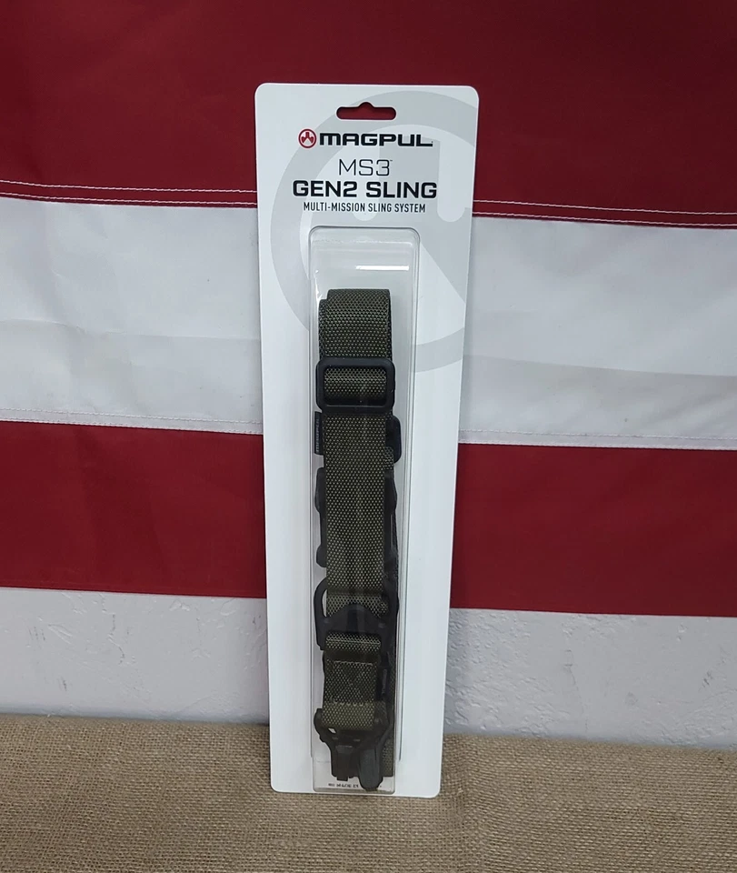 Magpul MS3 Gen 2 Sistema de Eslinga Multimisión/Juego Giratorio, Ranger Green MAG514-RGR Foto 1 de 2