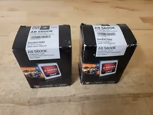 Lot of 2 New AMD A8 5600K A8-5600K 3.6 GHz Processor Lot READ DESCRIPTION - Picture 1 of 10