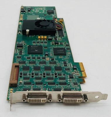MATROX HELIOS ODYSSEY Y7259-02 REV.A PCI-E IMAGING FRAME GRABBER CARD - Image 1 of 4