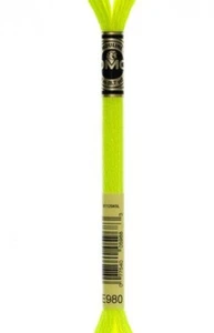 DMC  8MTR LIGHT EFFECT  THREADS RANGE PYO FROM DROPDOWN FREE PP UK - Picture 1 of 18