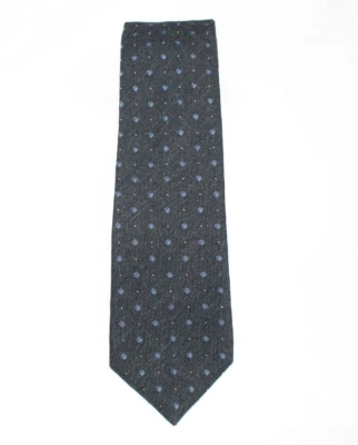 $110 Nueva Corbata de Cuello Colección JZ Gallery Gris Floral Medallón HECHA A MANO EN EE. UU. Foto 1 de 4