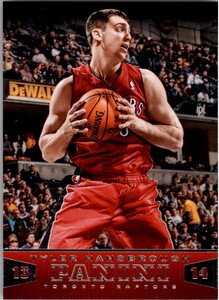 2013-14 Panini Toronto Raptors Basketball Card #145 Tyler Hansbrough