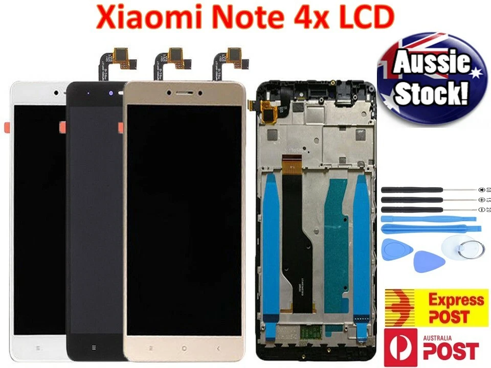 For Xiaomi Redmi Note 4X LCD Display Glass Touch Screen Digitizer + Frame + Tool - Image 1 of 1