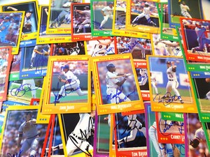 1988 Score baseball cards autographs; YOU PICK to fill your set; signed
