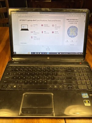 HP Envy Dv 6.  ch000 17t 17.3" (512GB , Intel Core i7 11th Gen. Specs Are Ap - Image 1 of 2