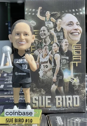 Sue Bird Seattle Storm #10 Jersey Retirement Bobblehead 6/11/2023 Cover