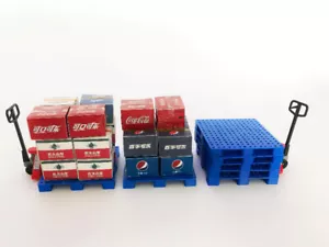 Diorama Trolley Modell Maßstab 1:18 Trolley Car Garage Szene Requisite Zubehör Modell - Bild 1 von 26
