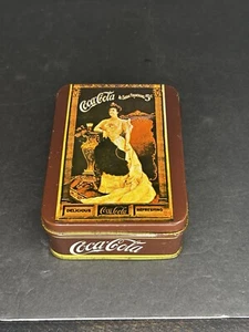 Vintage Coca-Cola latta marrone, alla fontana di soda 5 centesimi, delizioso rinfrescante - Foto 1 di 11