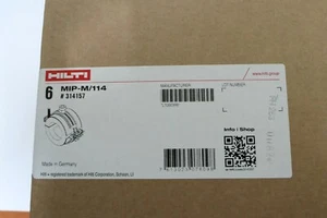 6x Hilti Kälterohrschellen MIP-M/114 Rohrschelle M8, M10 113 - 115 mm 4 Zoll  - Picture 1 of 3