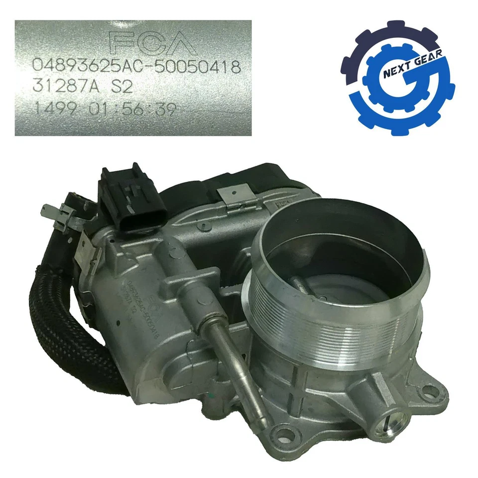 OEM Mopar Throttle Body For 2018-25 JEEP CHEROKEE WRANGLER ALFA ROMEO 04893625AC - Image 1 of 4