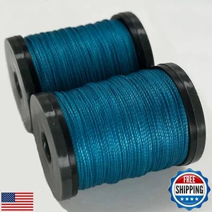 2Pack Round Waxed Polyester Thread, 0.4mm for Leather Sewing, Book Binding, H - Picture 1 of 5