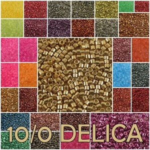 Cuentas de semillas Delica 10/0 Miyuki 7,2 g #1831-2040 - Imagen 1 de 33