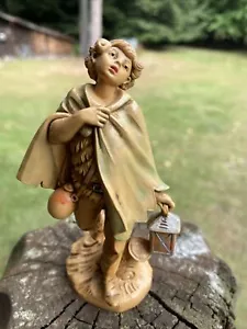 Fontanini David con Lanterna da Presepe Firmato da Emanuele Fontanini - Foto 1 di 12