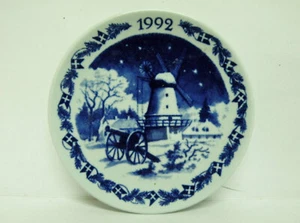 Royal Copenhagen miniature Collector Plate vgc (3 1/4") - The Mill at Dybbol - Picture 1 of 4