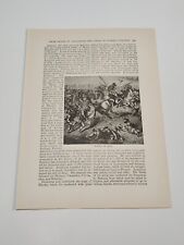 Battle of Ipsus Greece c. 1892 Engraving (241)