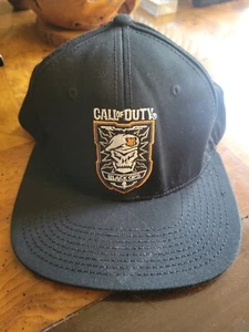 Rare Black Call Of Duty Black Ops Snapback Hat osfm 2018  - Picture 1 of 4