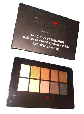 Insfipl Pro 10 Natural Color Eyeshadow Palette Set Makeup - Image 1 of 4