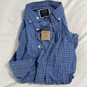 Camisa Charles Tyrwhitt extra ajustada, cuadros, 16/32, abotonada, azul, Z1B12 - Imagen 1 de 7