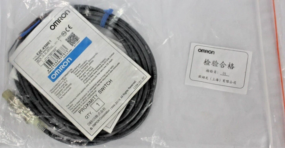 New OMRON E2E-X5ME1 Proximity Sensor Switch - Image 1 of 3